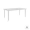 Armen Living Silvana Outdoor Aluminum Gray Rectangle Dining Table 840254332928 - alternate 6